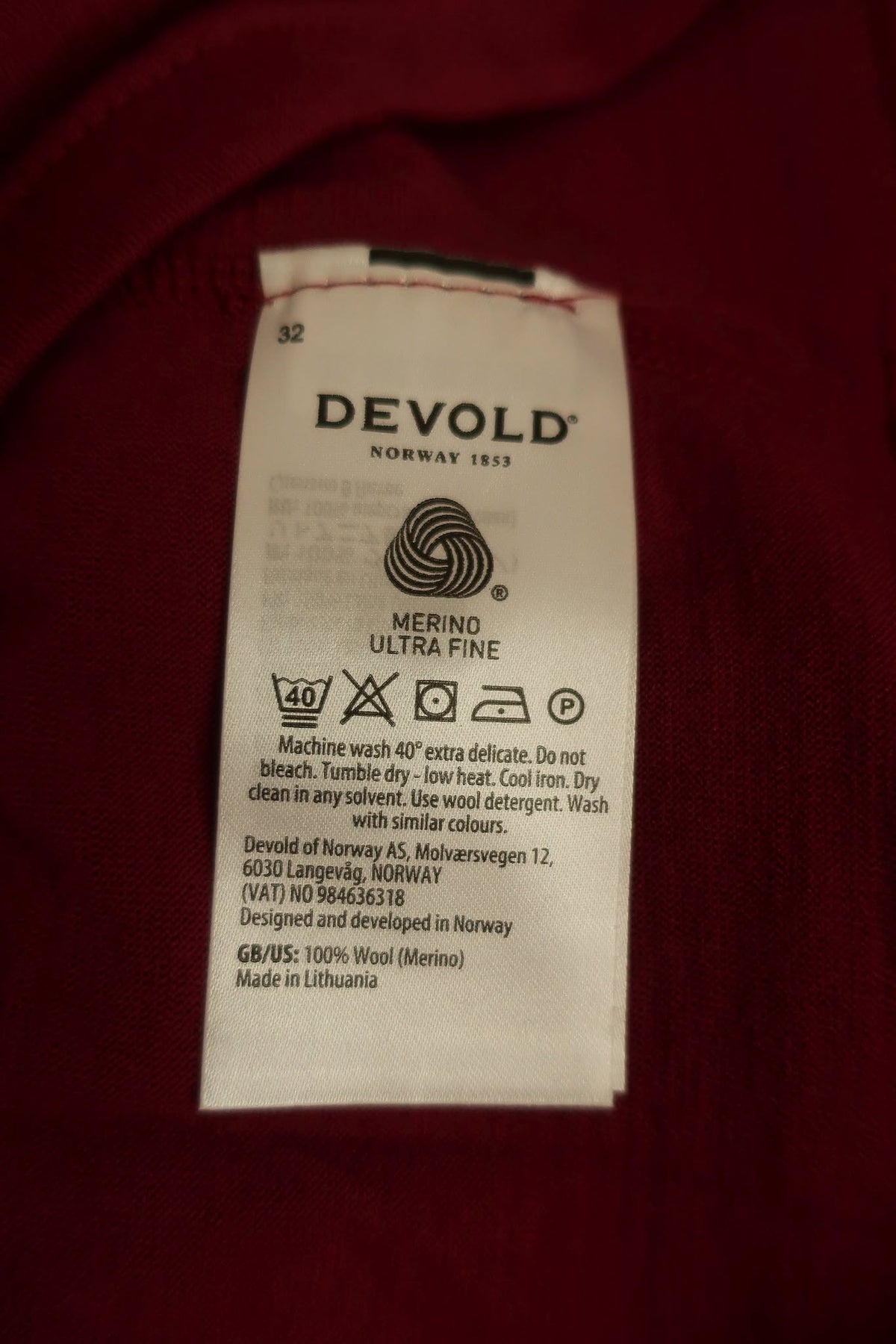 DEVOLD nauji moteriški marškinėliai su merino vilna XS/S dydis
