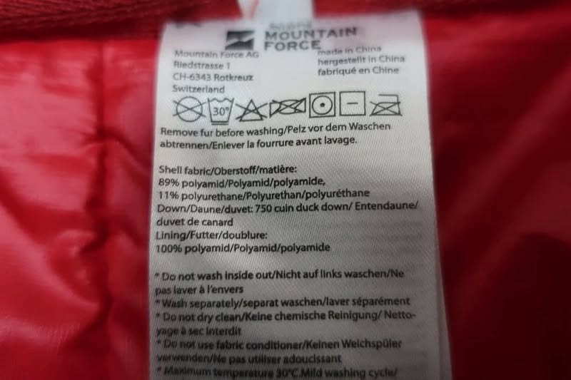MOUNTAIN FORCE moteriška pūkinė slidinėjimo striukė 40 dydis