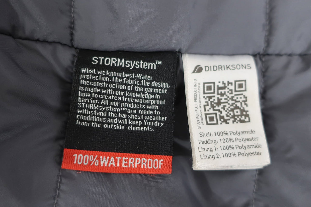 DIDRIKSONS moteriškas šiltas puspaltis/parka 40 dydis