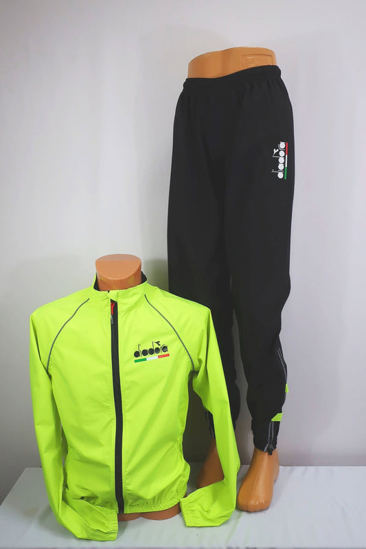 DIADORA vyriškas neperšlampantis komplektas - vėjinukė ir kelnės S dydis
