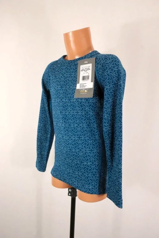 DEVOLD vaikiški nauji marškinėliai su merino vilna apie 116 ūgiui
