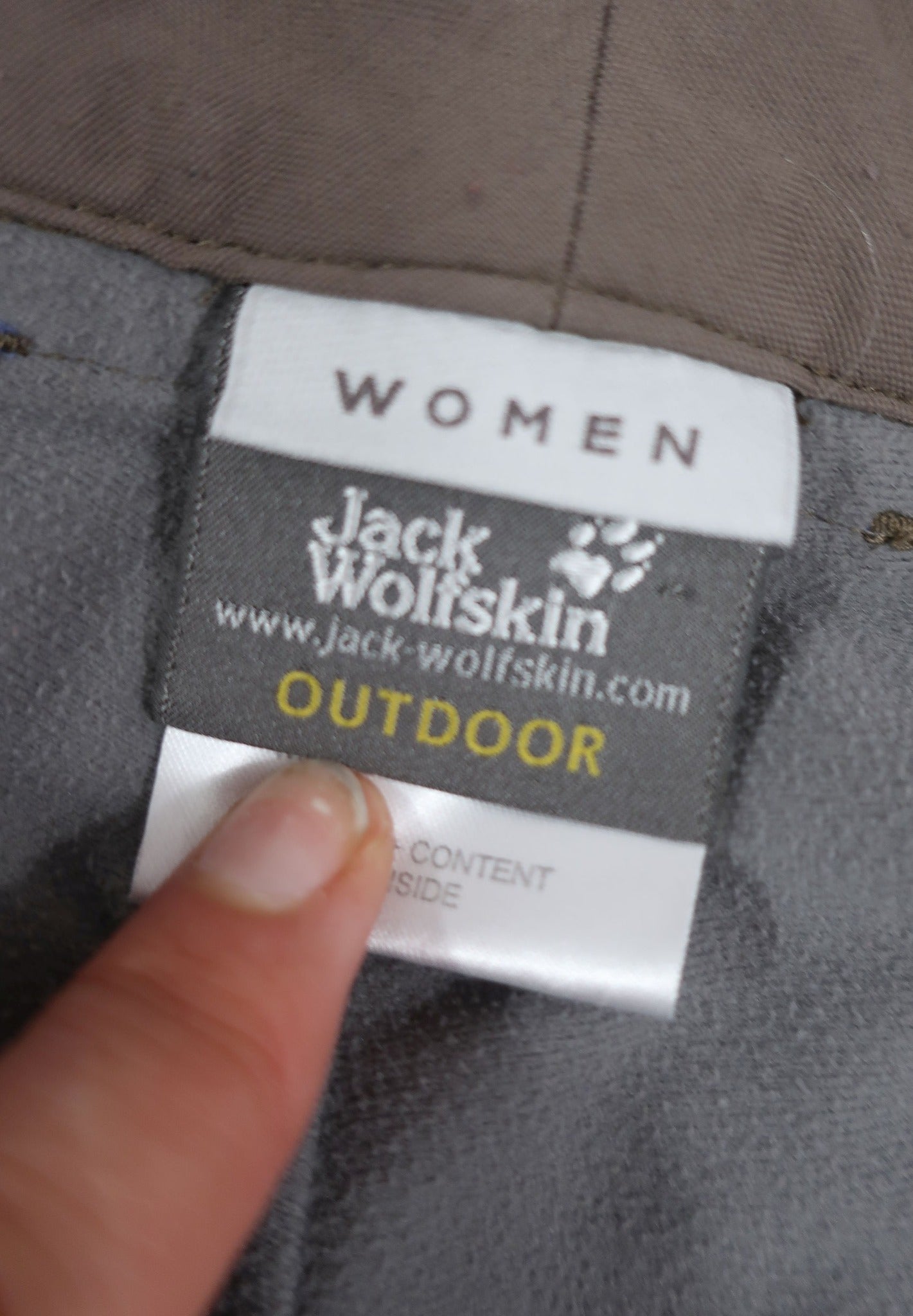 JACK WOLFSKIN moteriškos pašildintos laisvalaikio, trekingo kelnės 40/42 dydis