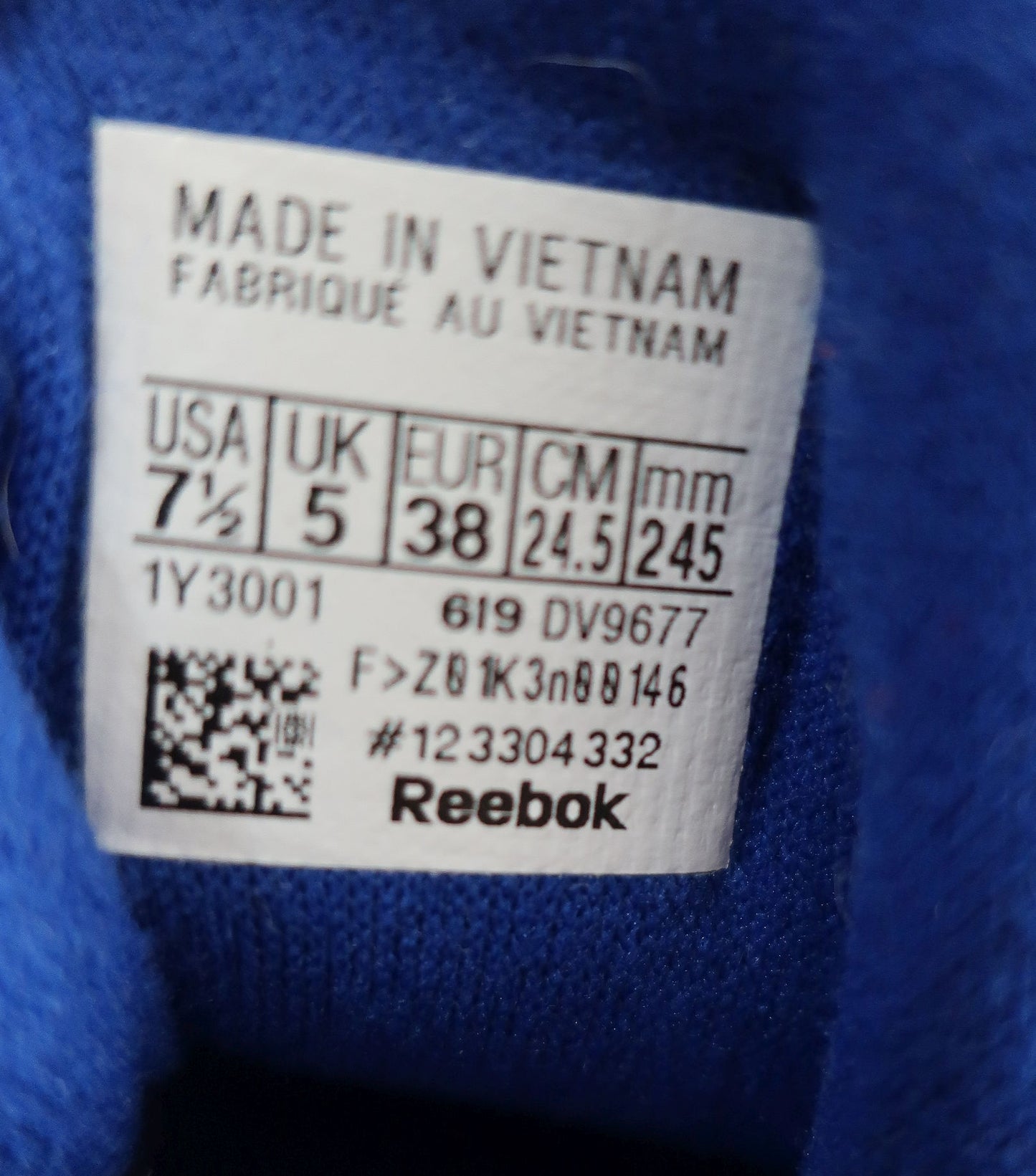 REEBOK laisvalaikio batai 38 dydis