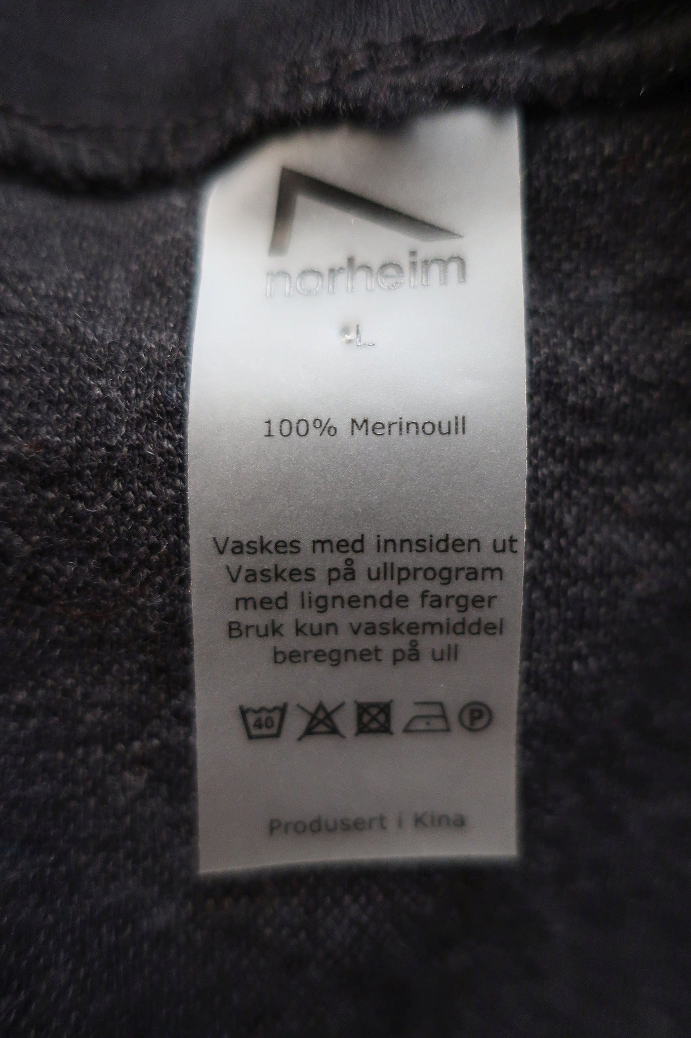 NORHEIM moteriški marškinėliai su merino vilna M/L dydis