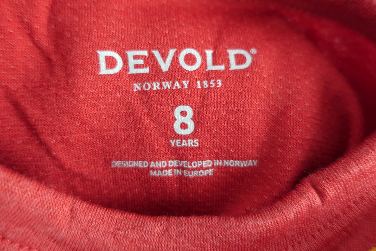 DEVOLD nauji vaikiški marškinėliai su merino vilna ir šilku 140 ūgiui