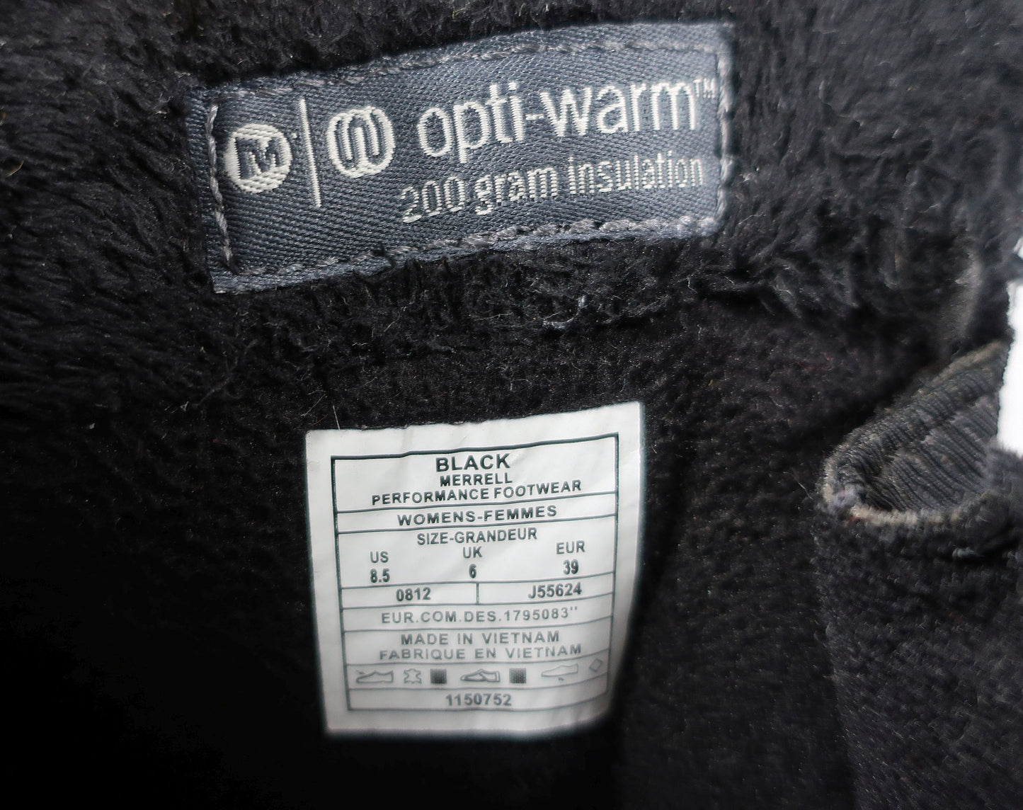 MERRELL šilti laisvalaikio batai 39 dydis