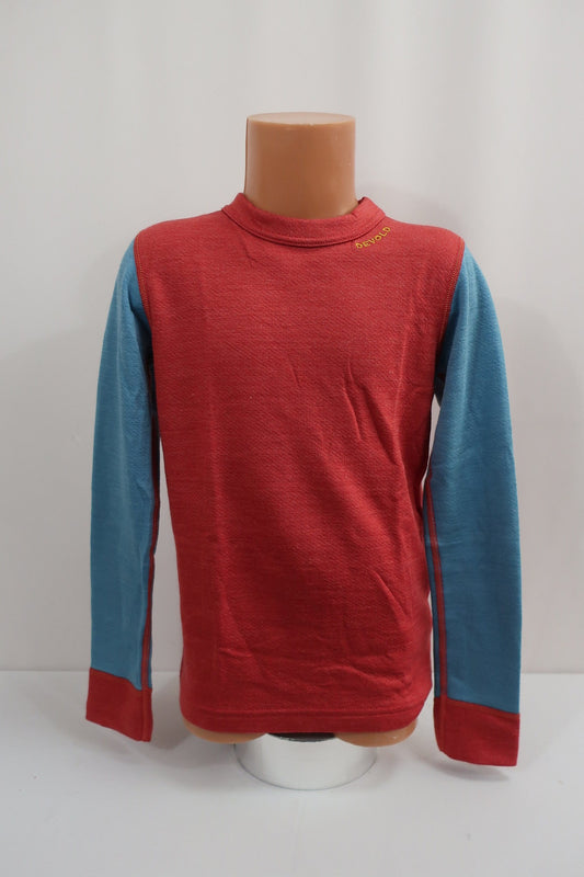 DEVOLD nauji vaikiški marškinėliai su merino vilna ir šilku 140 ūgiui