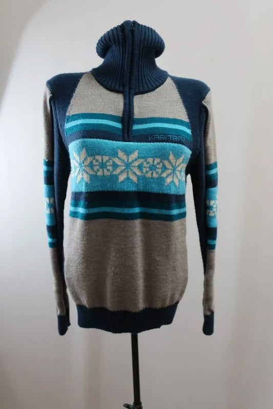 KARITRAA moteriškas vilnonis megztinis M dydis