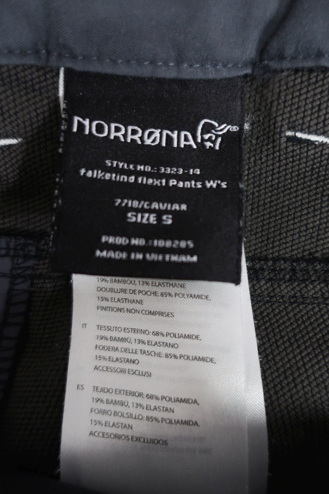 NORRONA moteriškos laisvalaikio, trekingo kelnės S dydis