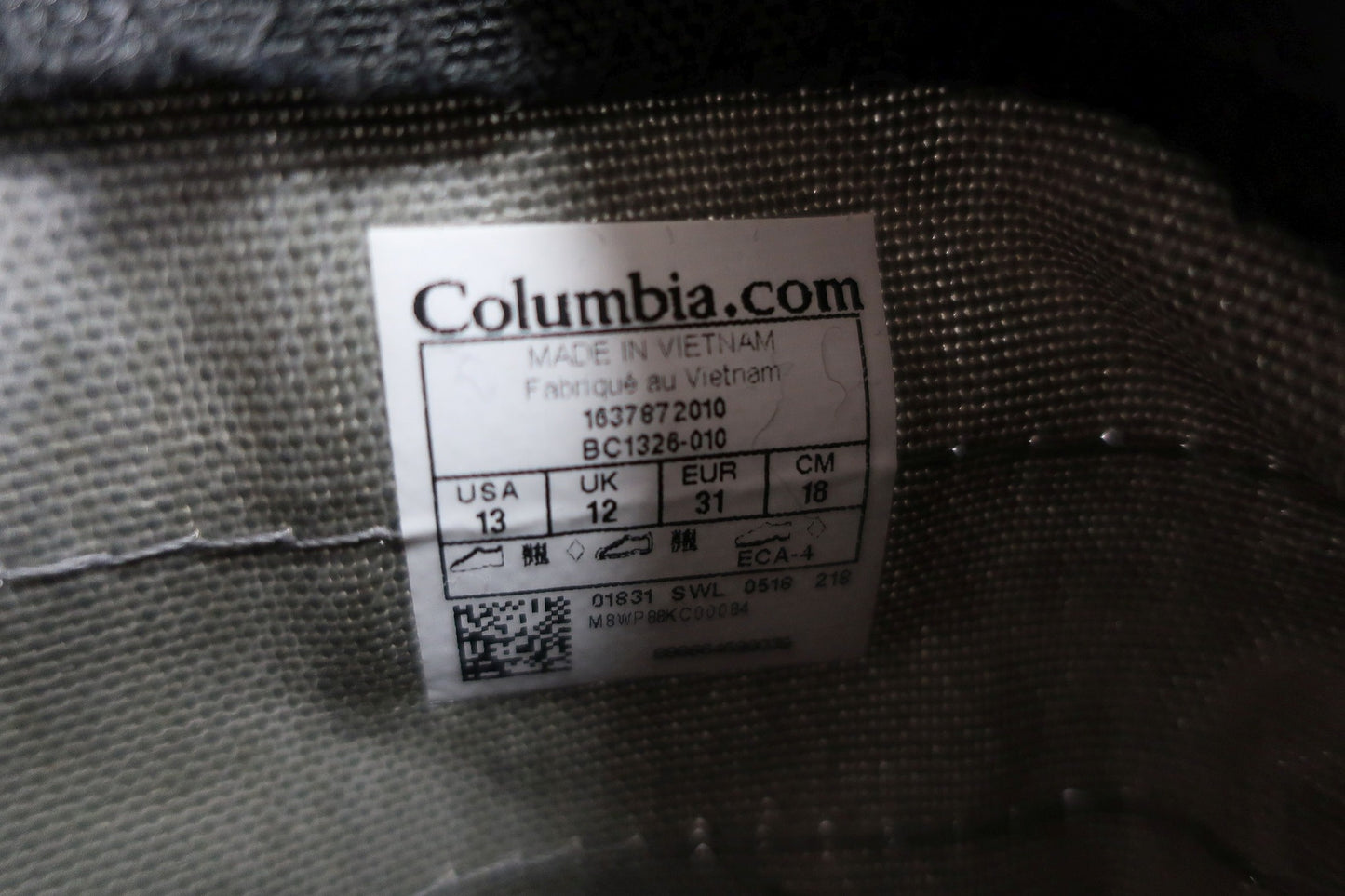 COLUMBIA vaikiški šilti batai 31 dydis