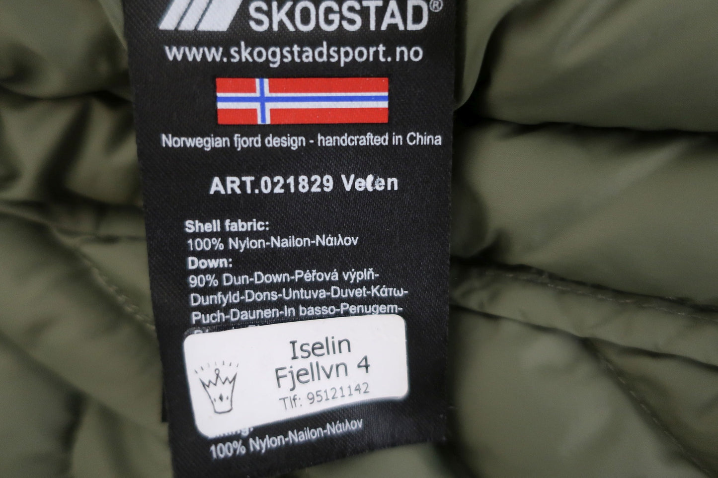 SKOGSTAD vyriška lengva pūkinė striukė XS dydis