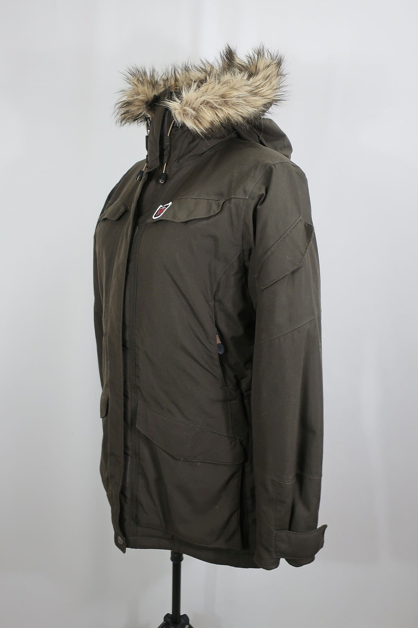 FJALLRAVEN šiltas puspaltis/parka S/M dydis