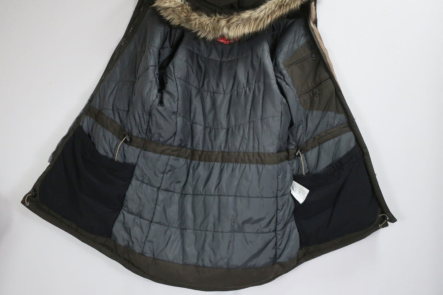 FJALLRAVEN šiltas puspaltis/parka S/M dydis