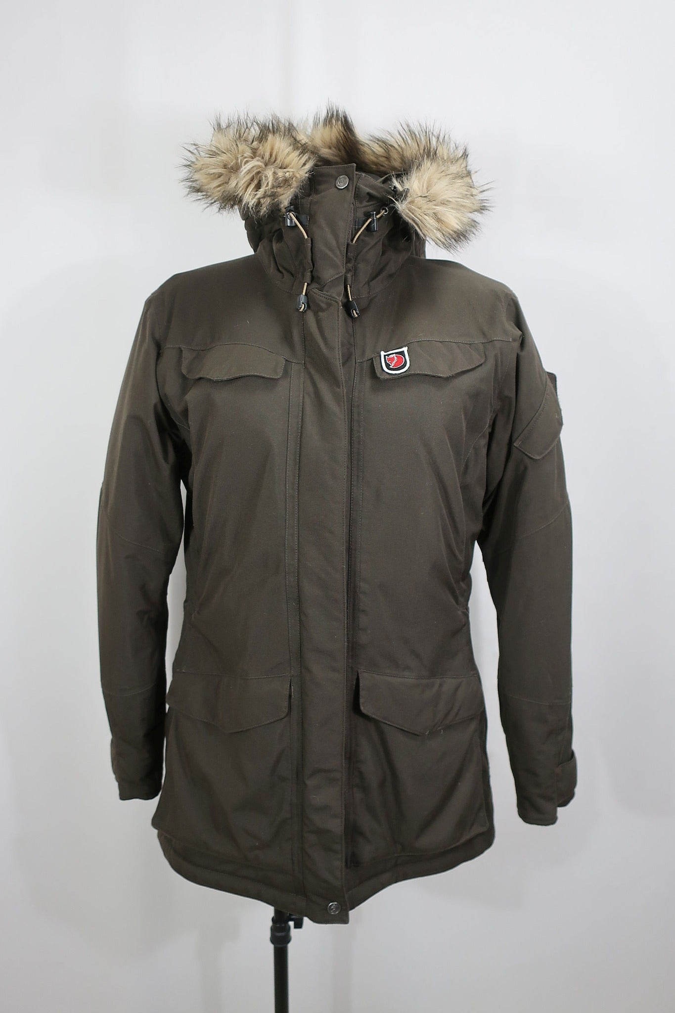 FJALLRAVEN šiltas puspaltis/parka S/M dydis