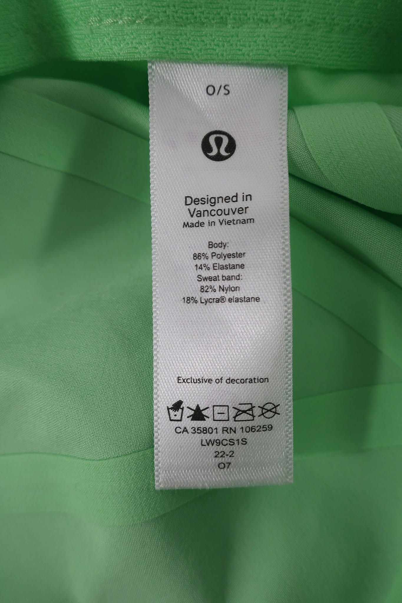 LULULEMON nauja kepurė S/M dydis
