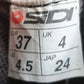 SIDI odiniai motociklininkės batai 37 dydis