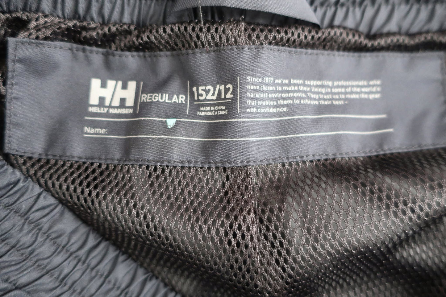 HELLY HANSEN neperšlampančios laisvalaikio kelnės 152/158 ūgiui