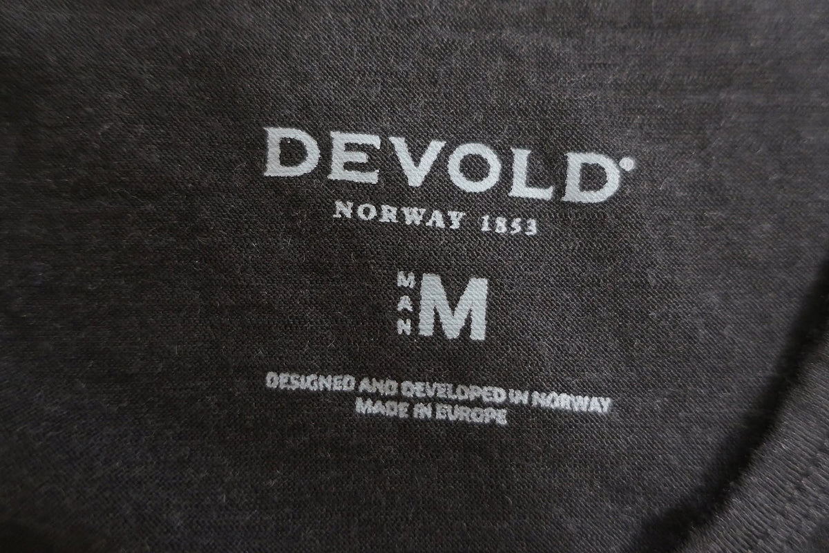 DEVOLD nauji vyriški marškinėliai su merino vilna M/L dydis