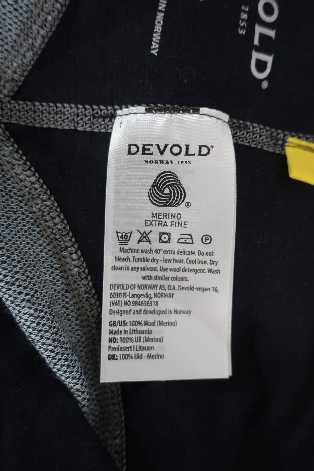 DEVOLD naujos moteriškos termo kelnės su merino vilna XL dydis