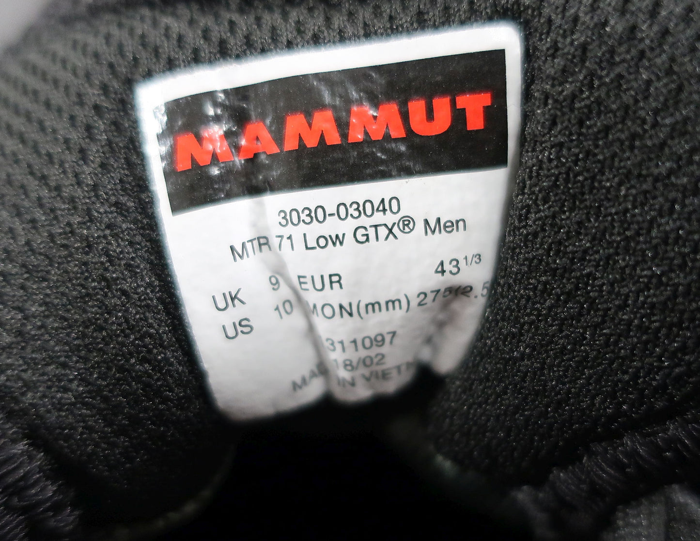 MAMMUT laisvalaikio batai su Gore-tex 42,5 dydis