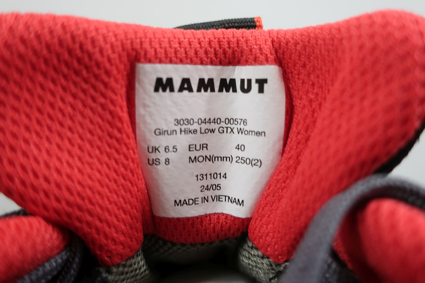 MAMMUT nauji laisvalaikio batai su Gore-tex 39 dydis