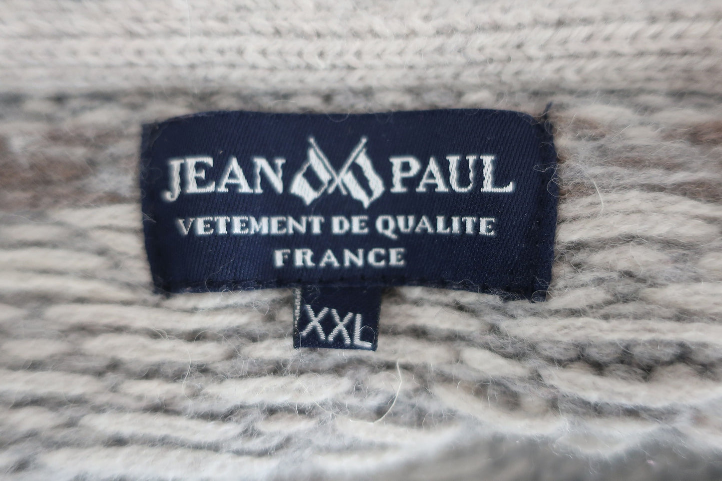 JEAN PAUL vyriškas megztinis su vilna ir linu XXL dydis