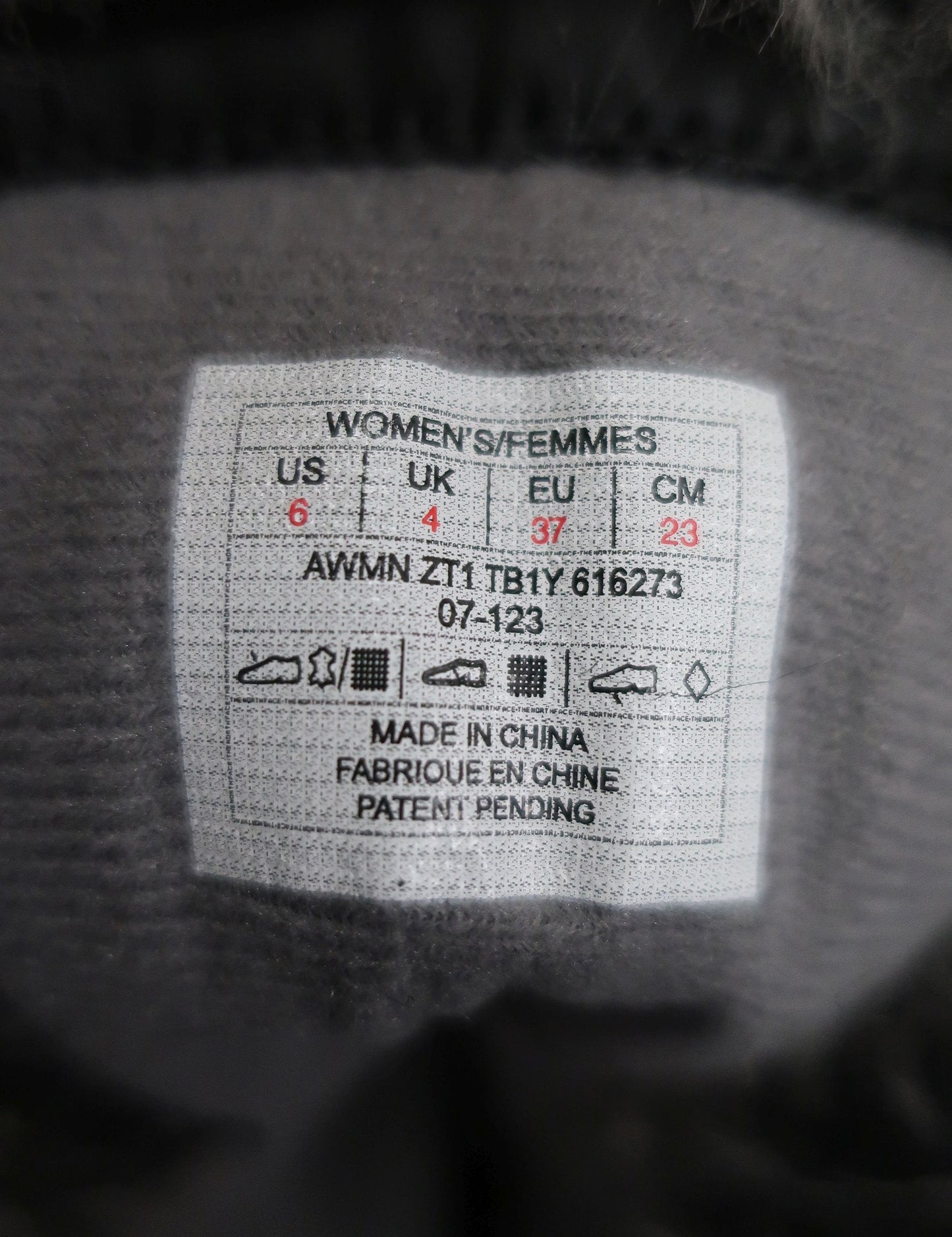 THE NORTH FACE ilgaauliai batai su Primaloft 37 dydis