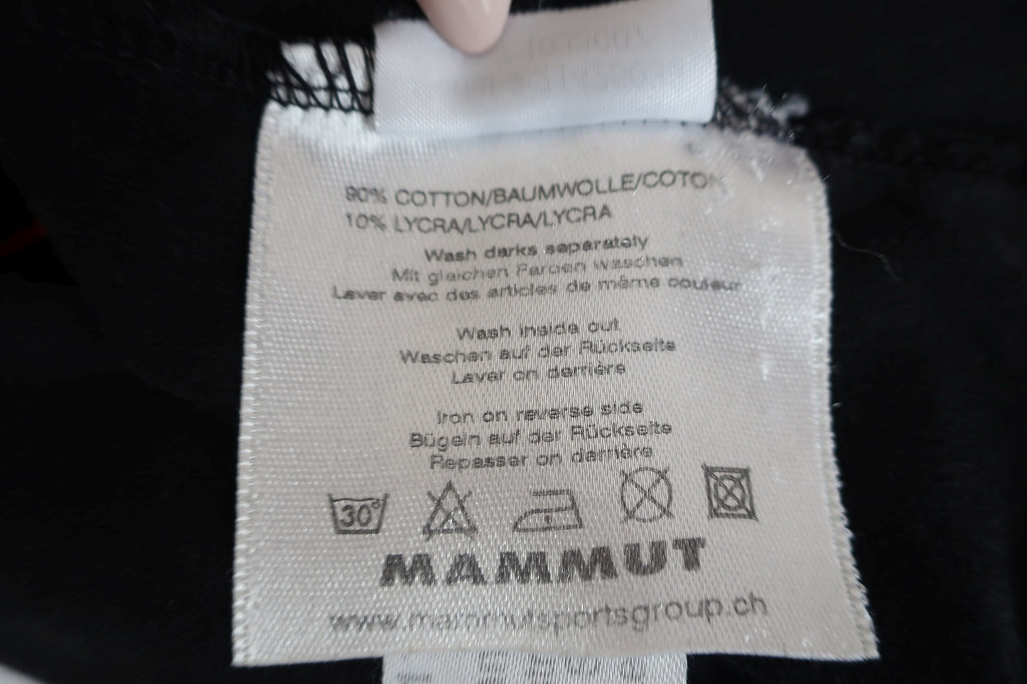 MAMMUT marškinėliai S/M dydis