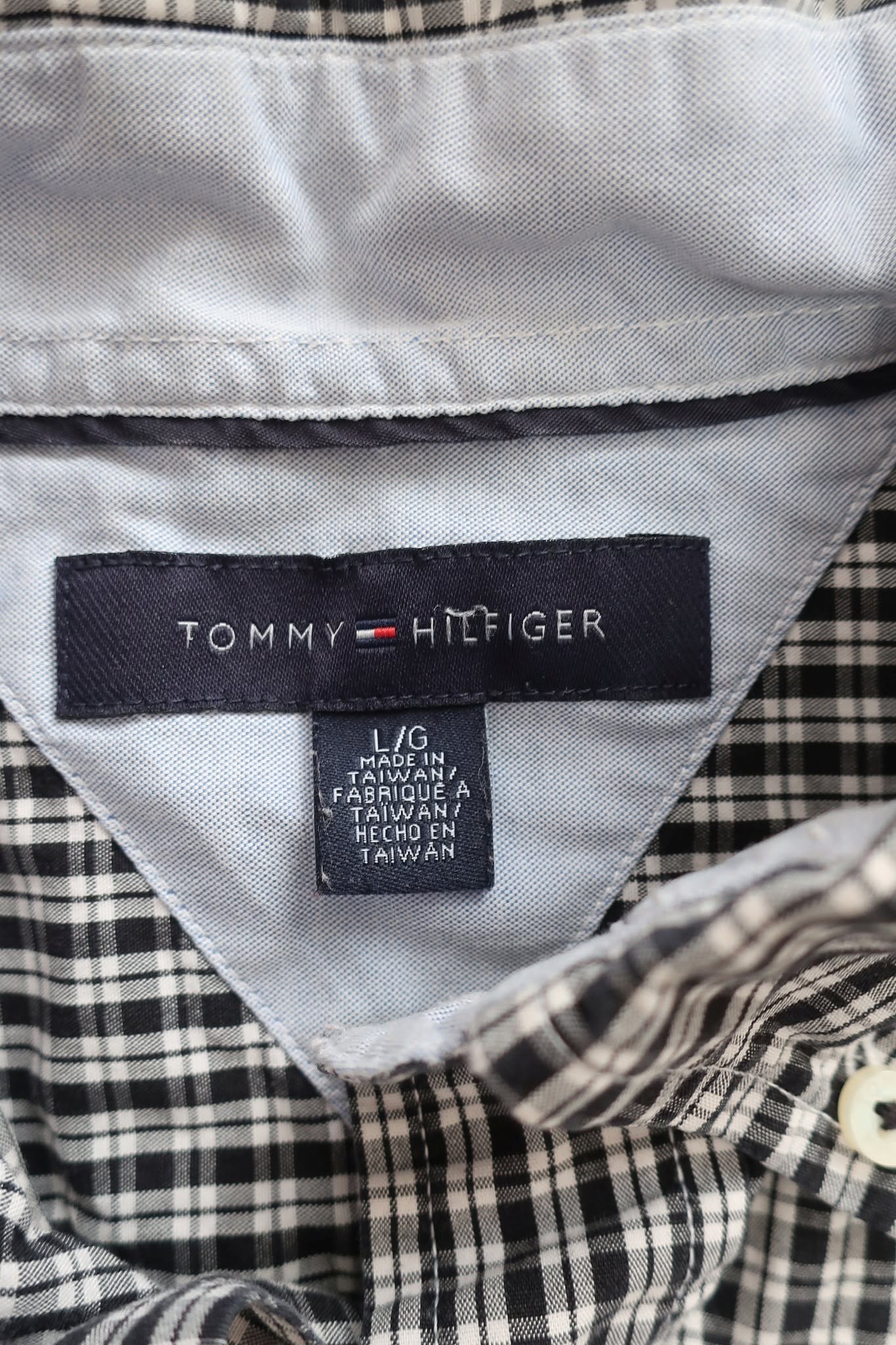 TOMMY HILFIGER vyriški marškiniai L dydis