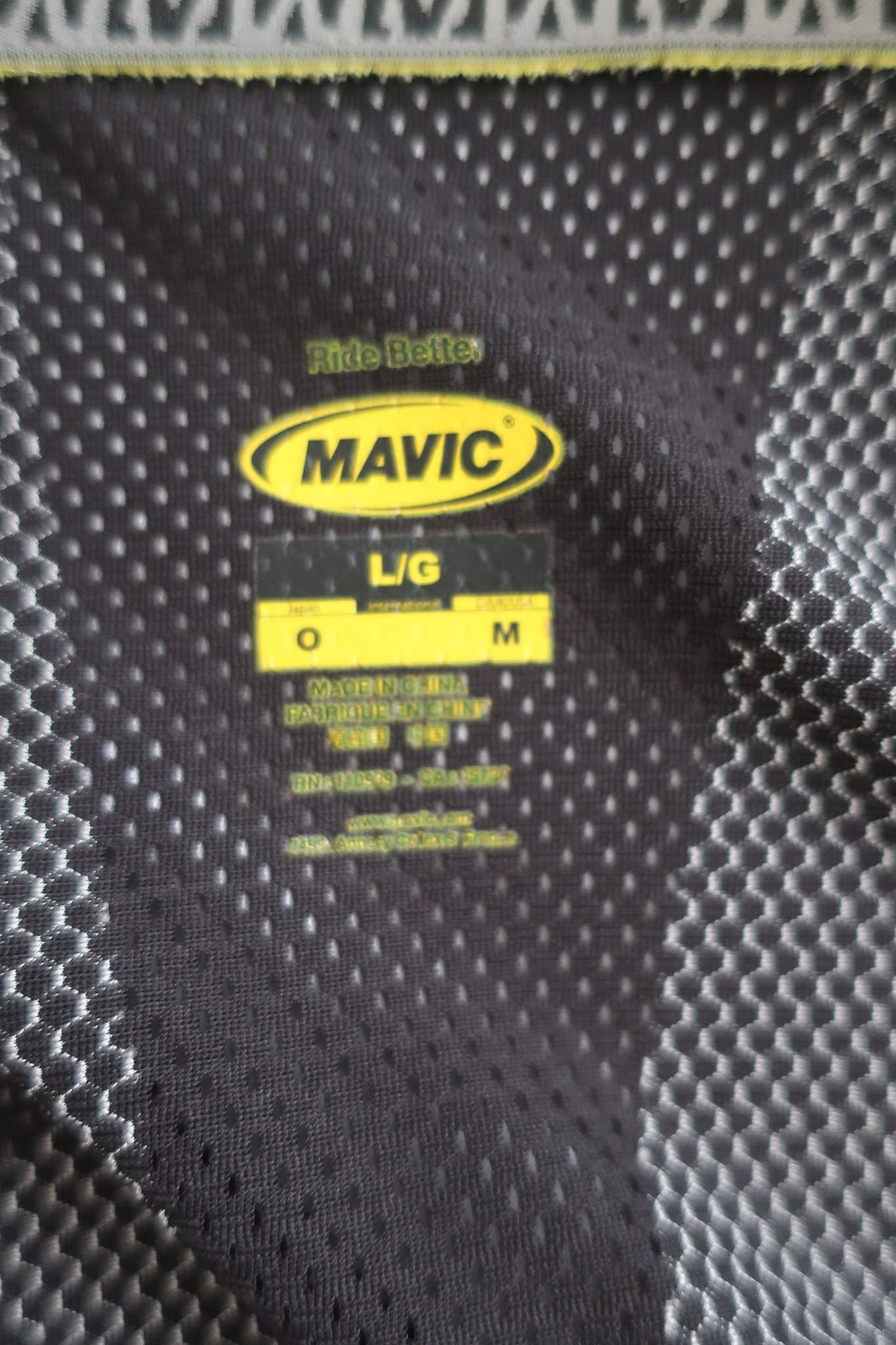 MAVIC vyriški sportiniai marškinėliai M/L dydis