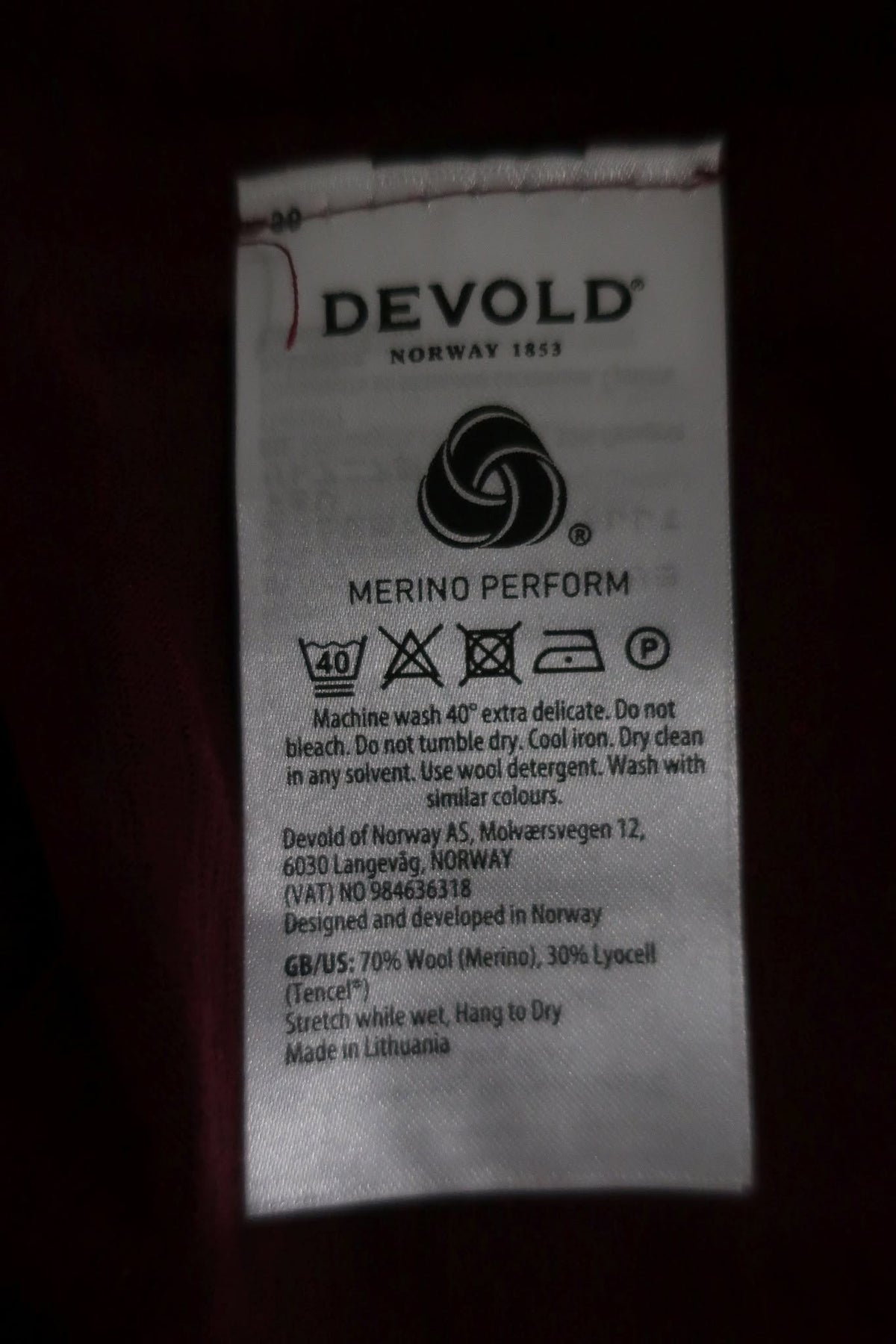 DEVOLD nauji moteriški marškinėliai su merino vilna S/M dydis