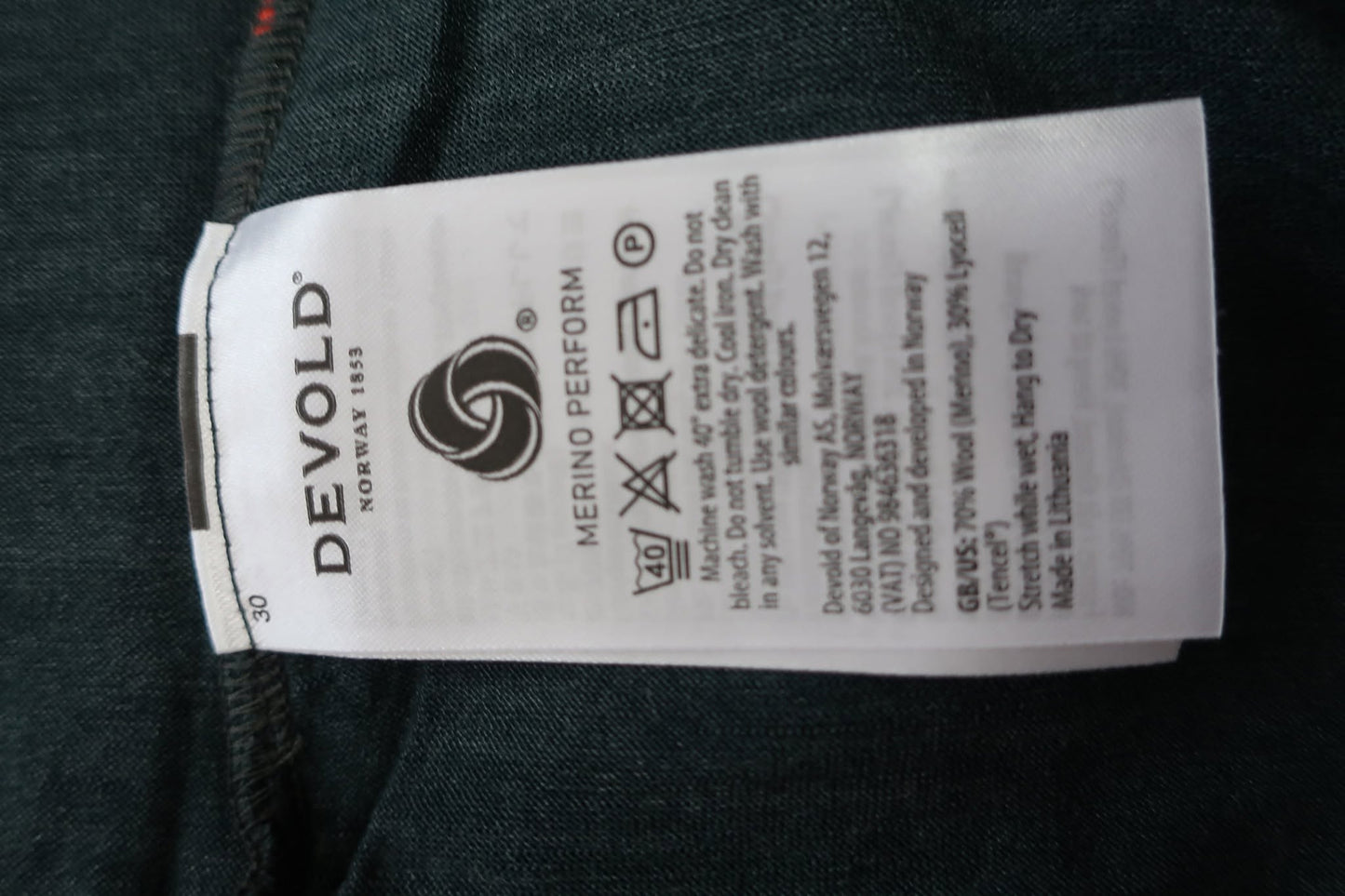 DEVOLD nauji vyriški marškinėliai su merino vilna S/M dydis