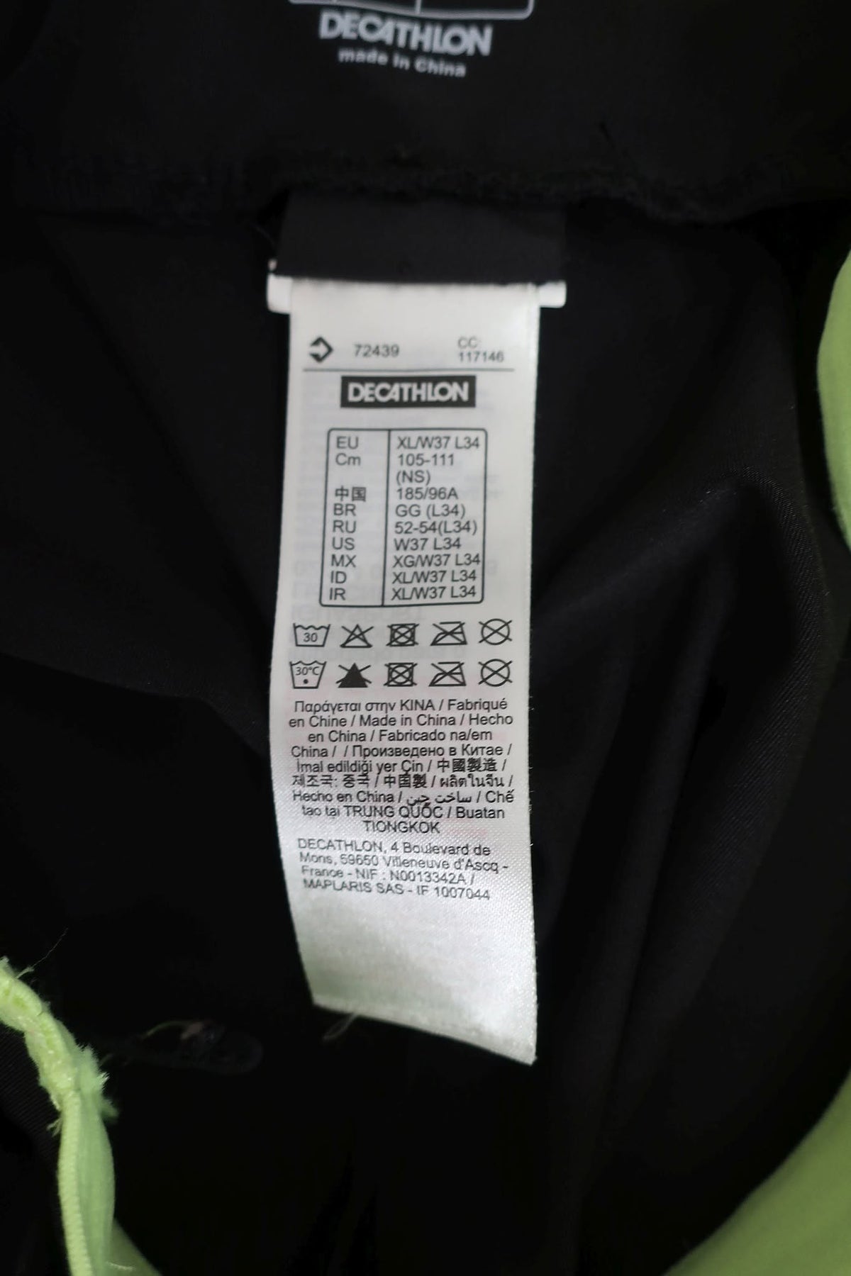 KALENJI vyriškos sportinės tamprės L/XL dydis
