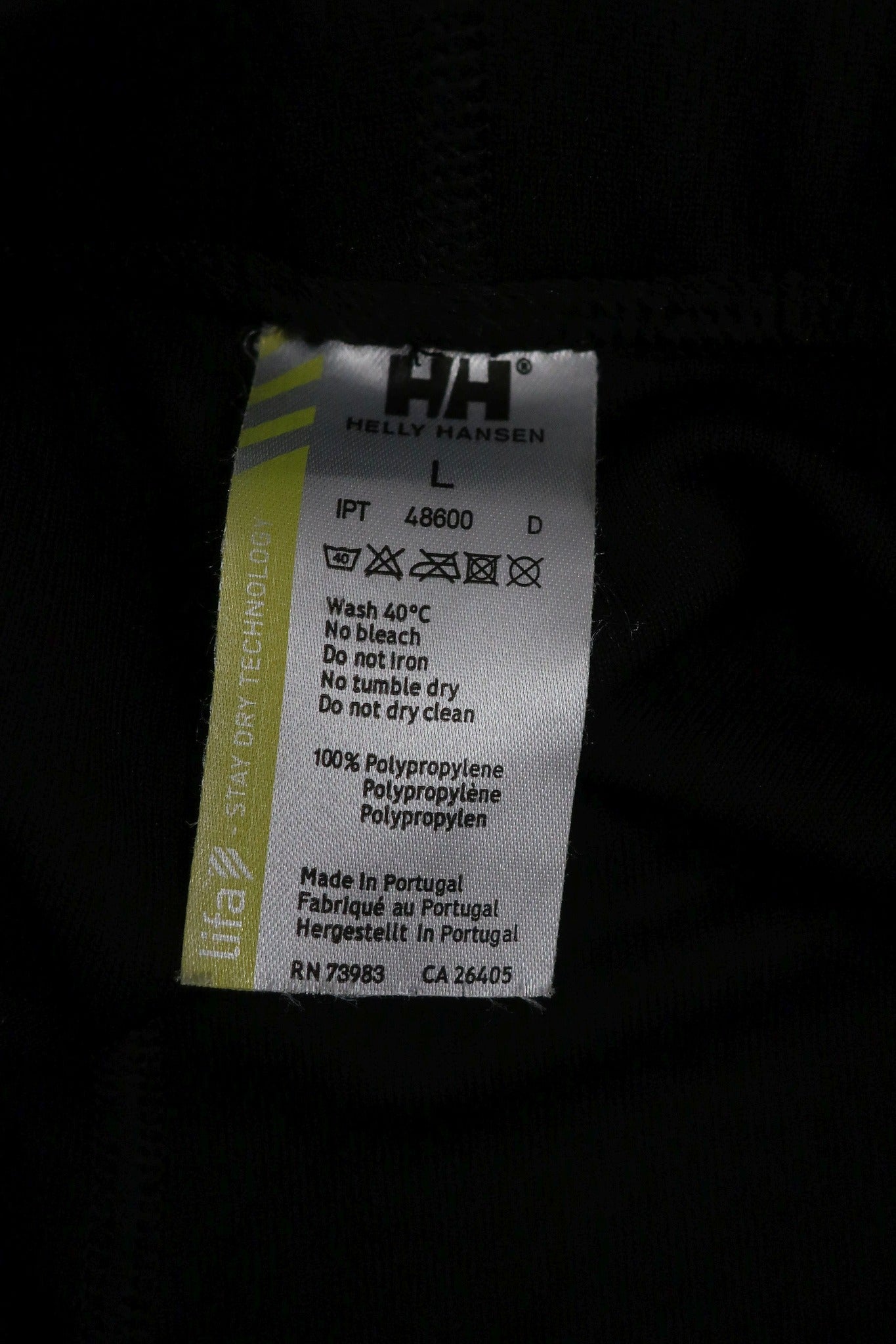HELLY HANSEN moteriškas termo rūbų komplektas - marškinėliai ir tamprės L dydis.