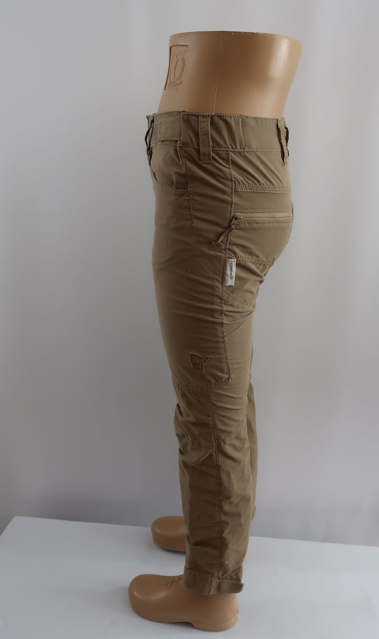 NORRONA vaikiškos laisvalaikio, trekingo kelnės 128 ūgiui