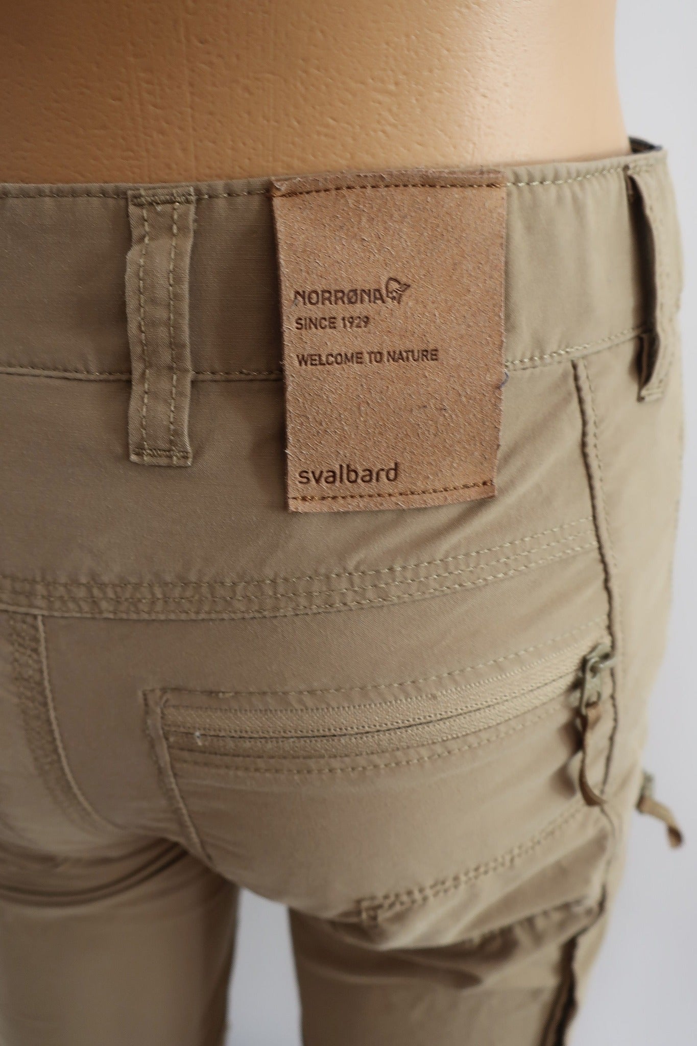 NORRONA vaikiškos laisvalaikio, trekingo kelnės 128 ūgiui