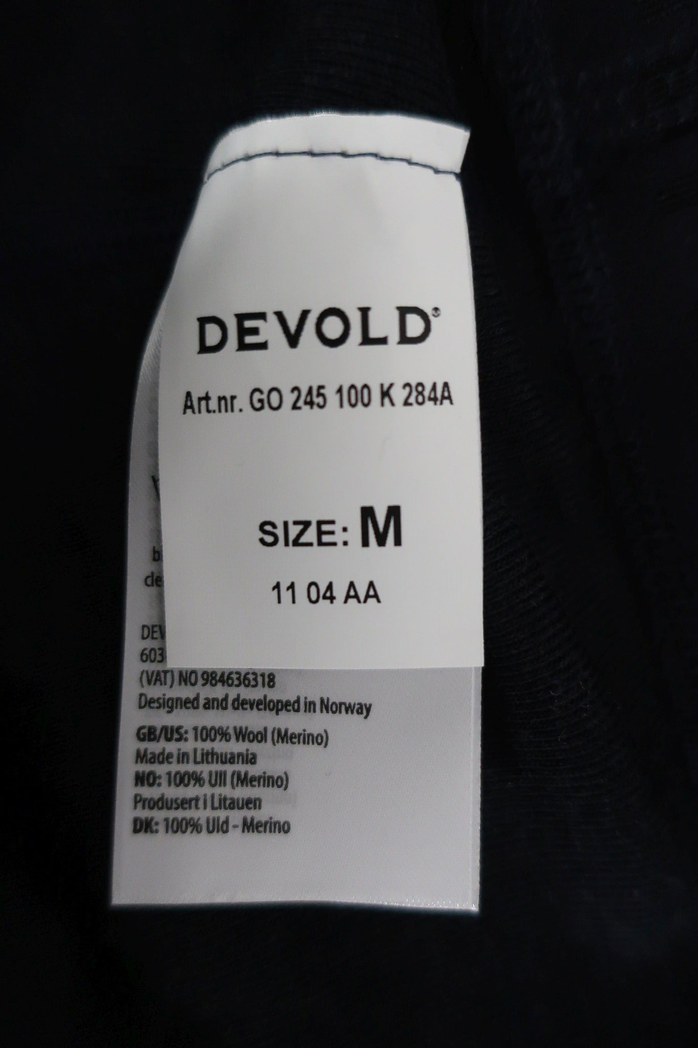 DEVOLD naujos vyriškos merino vilnos termo kelnės M dydis