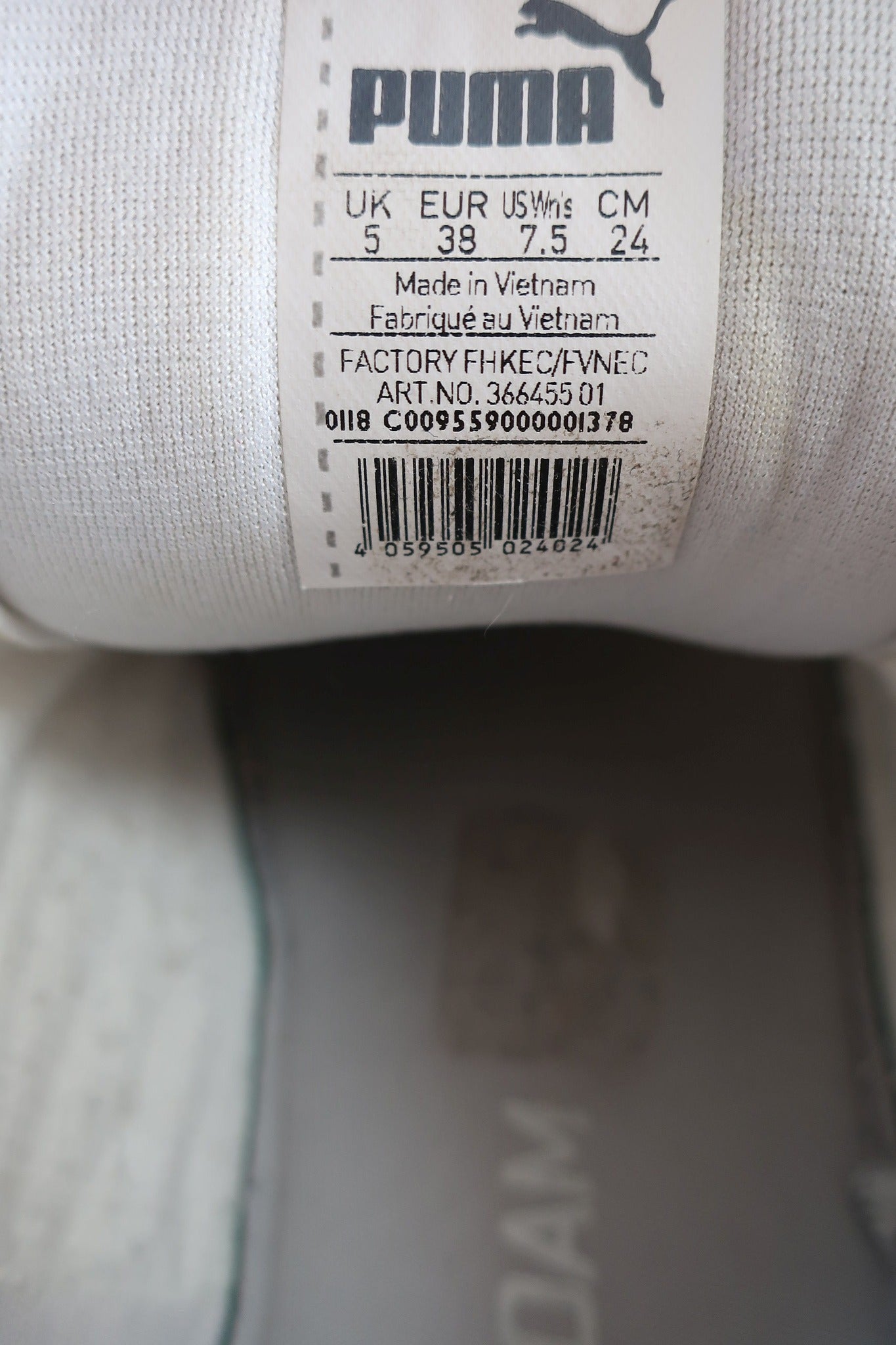 PUMA laisvalaikio batai 38 dydis