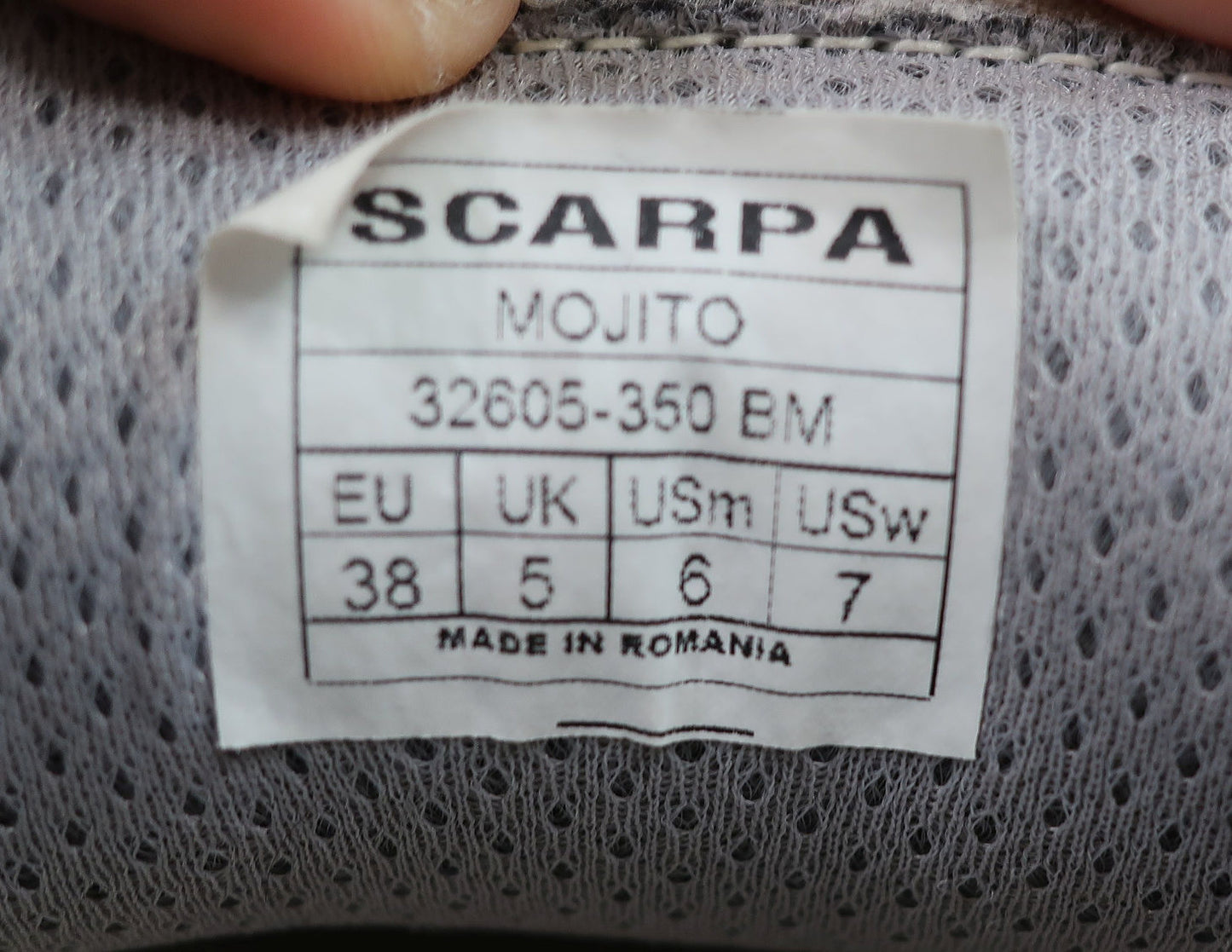 SCARPA laisvalaikio batai 38 dydis