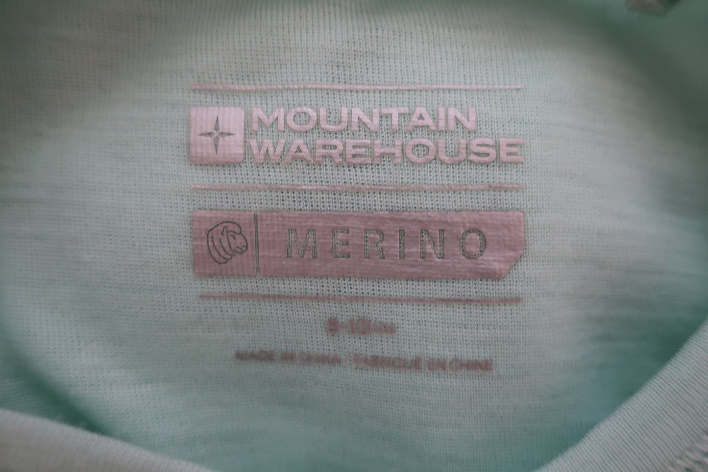 MOUNTAIN WAREHOUSE vaikiški nauji termo marškinėliai su merino vilna 140/146 ūgiui