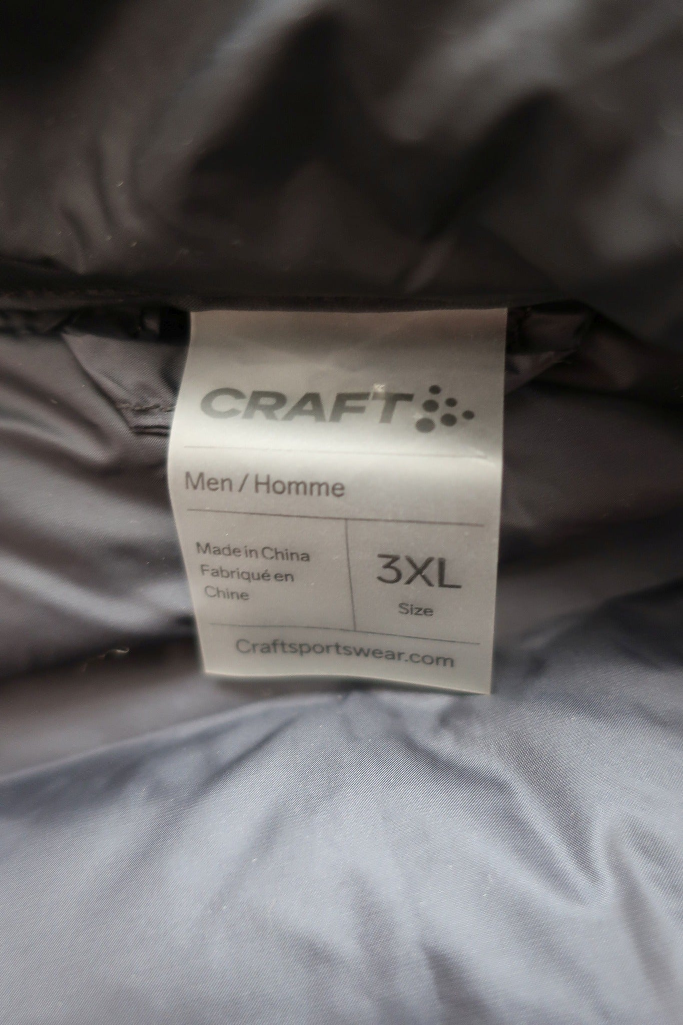CRAFT nauja vyriška pūkinė liemenė XXL dydis