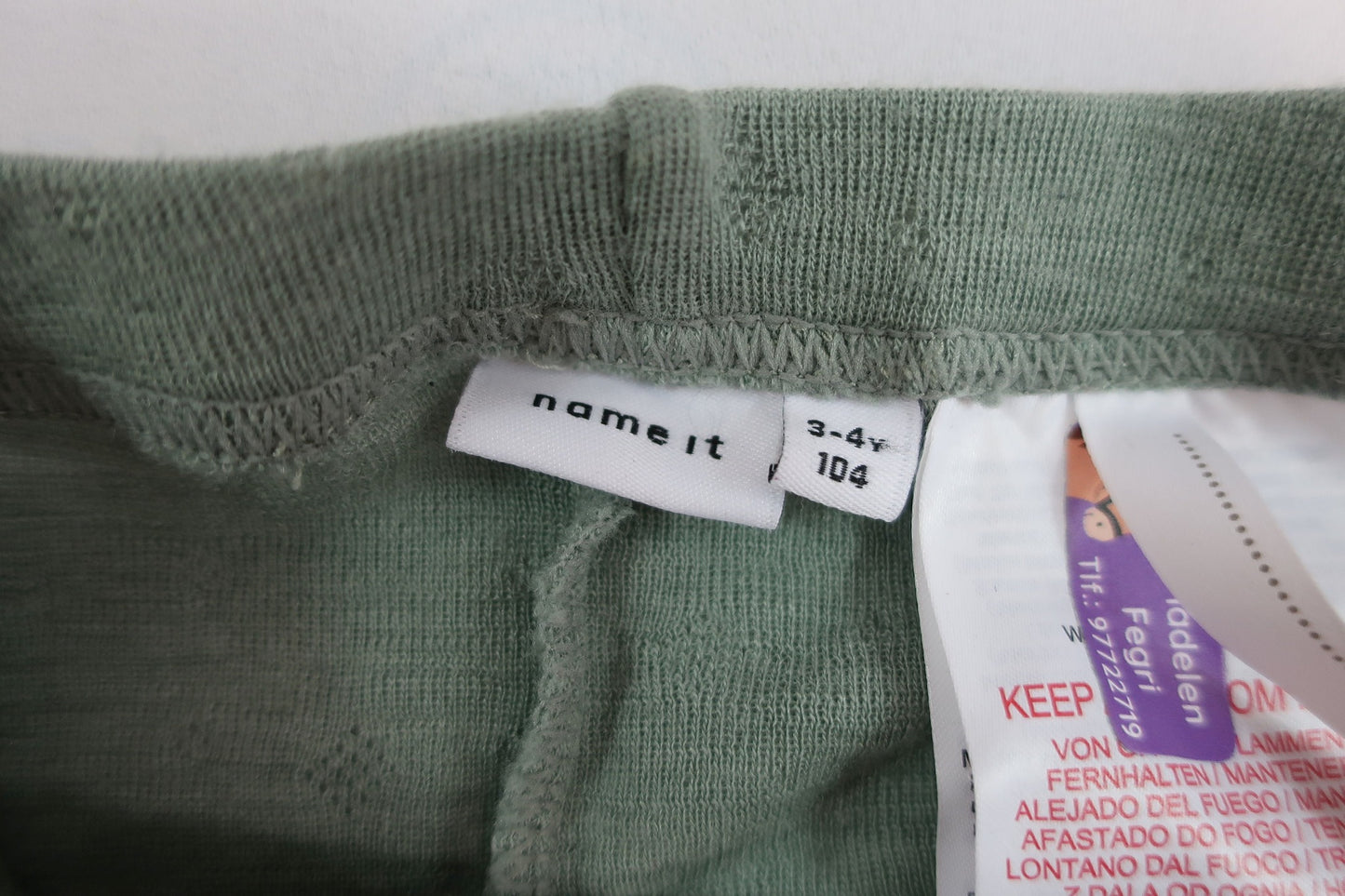 NAME IT vaikiškos termo kelnės su merino vilna 98/104 ūgiui