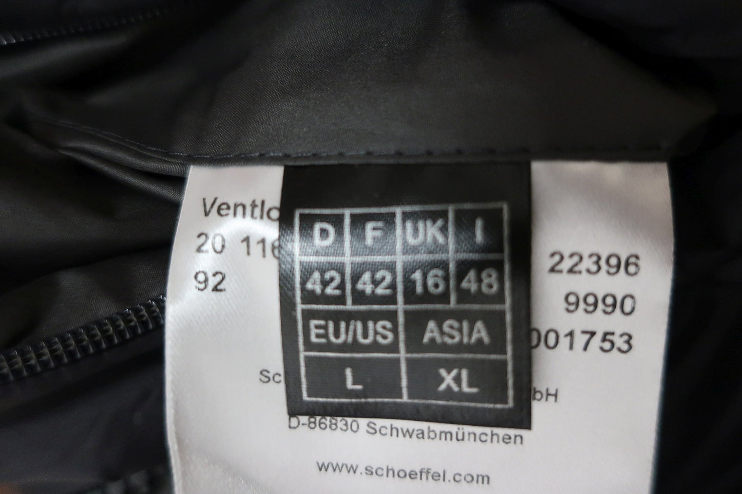 SCHOFFEL moteriška striukė 2 in 1 40/42 dydis