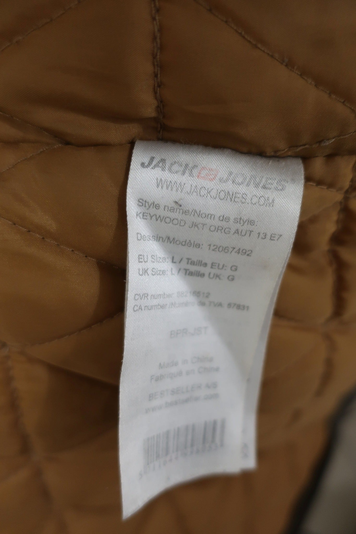 JACK&JONES vyriška šilta ilga striukė/parka M/L dydis