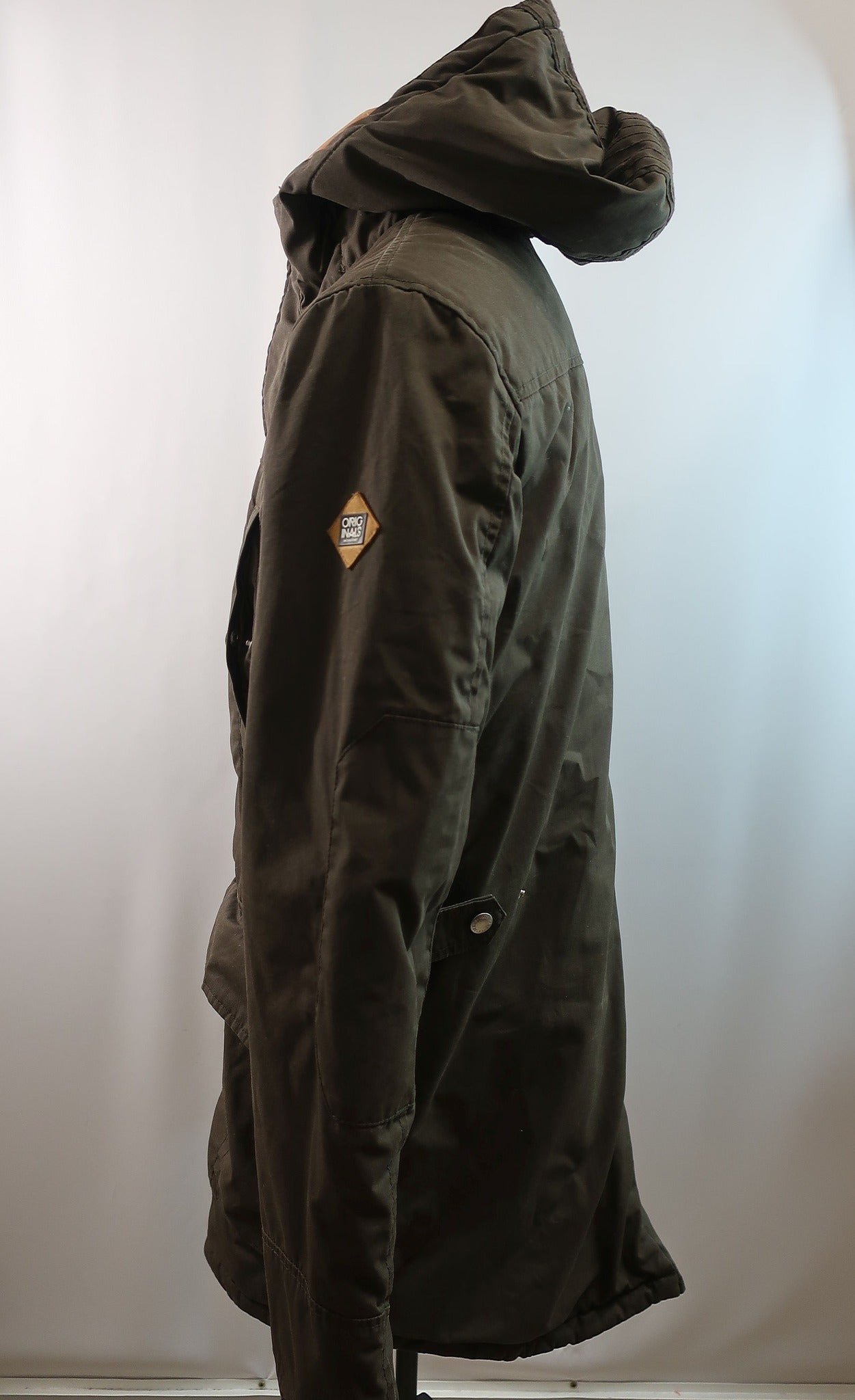 JACK&JONES vyriška šilta ilga striukė/parka M/L dydis