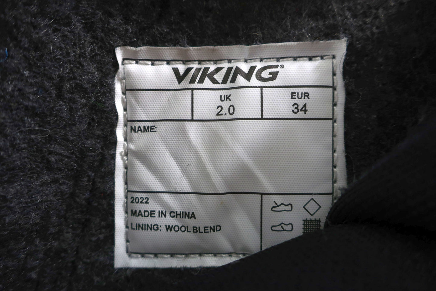 VIKING vaikiški šilti batai 34/35 dydis