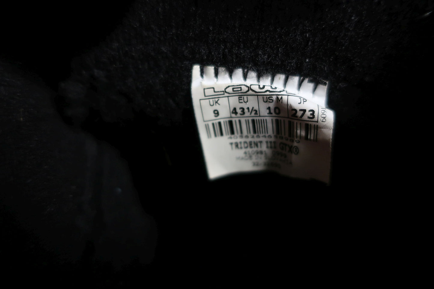 LOWA laisvalaikio batai su Gore-tex 43/43,5 dydis