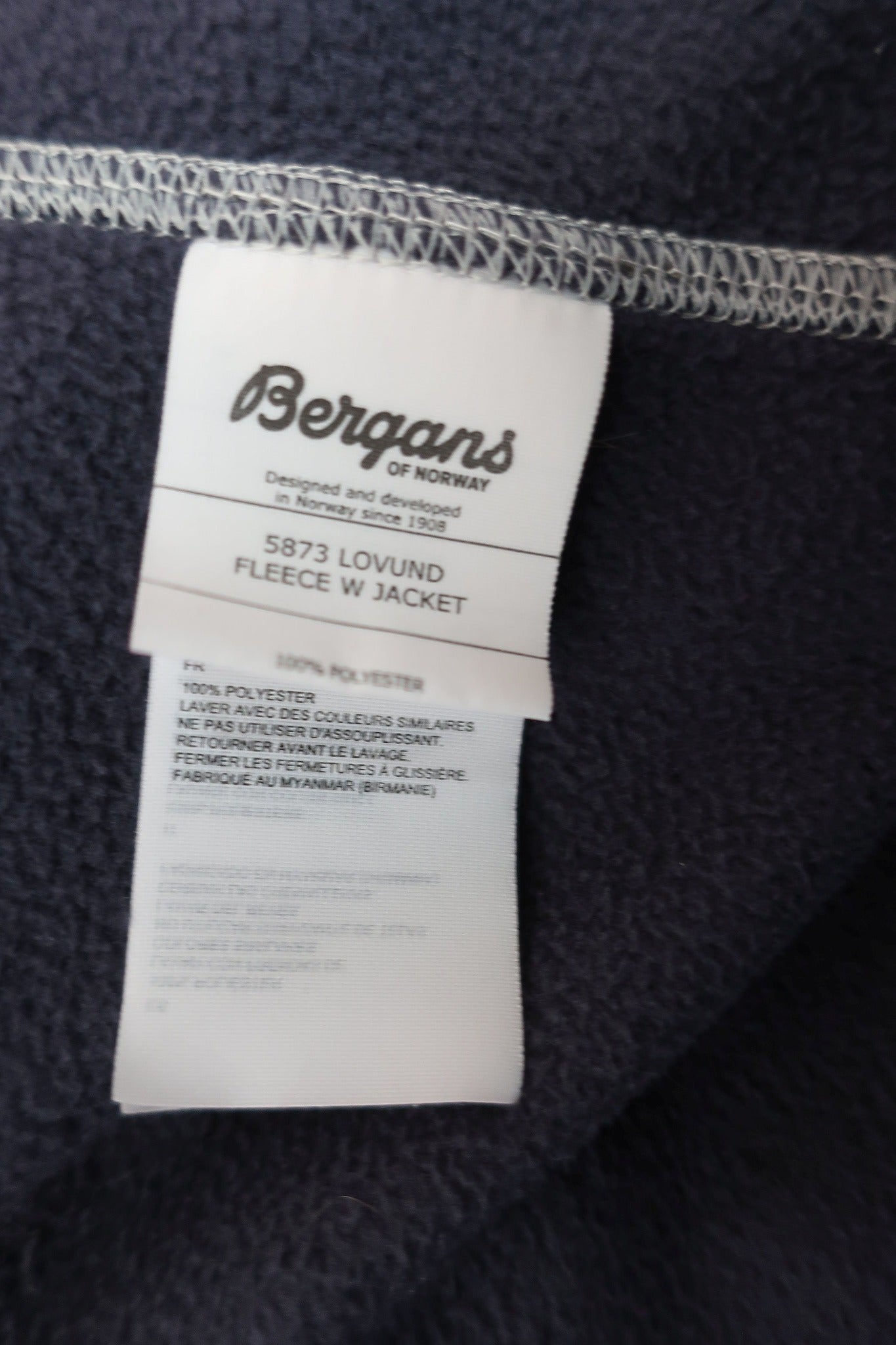 BERGANS moteriškas flisinis šiltukas XS dydis