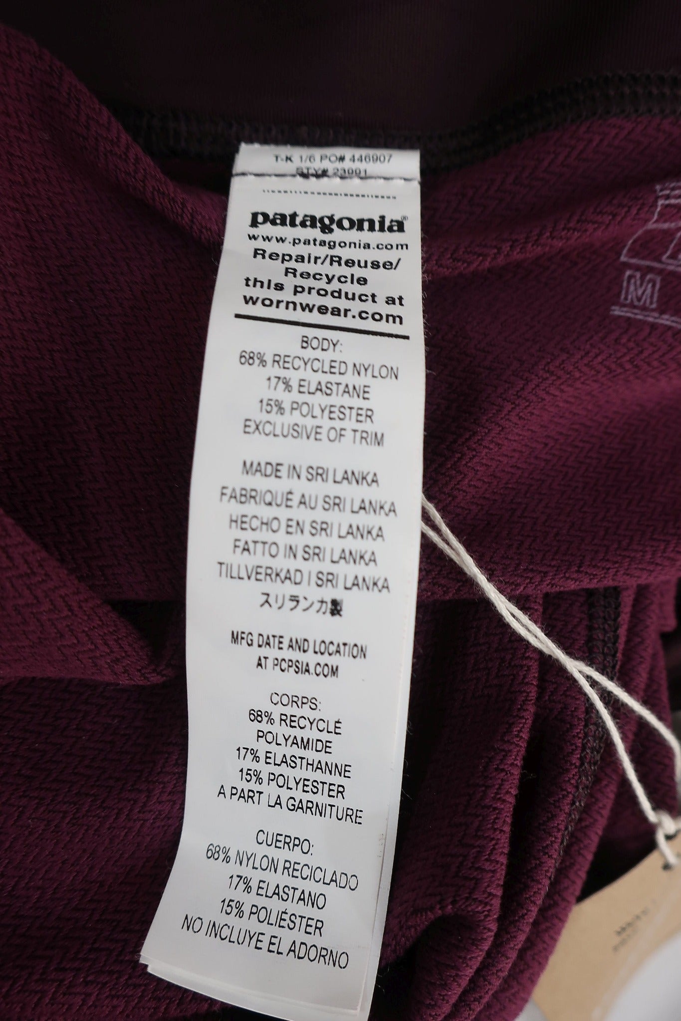 PATAGONIA naujos moteriškos sportinės, laisvalaikio tamprės M dydis
