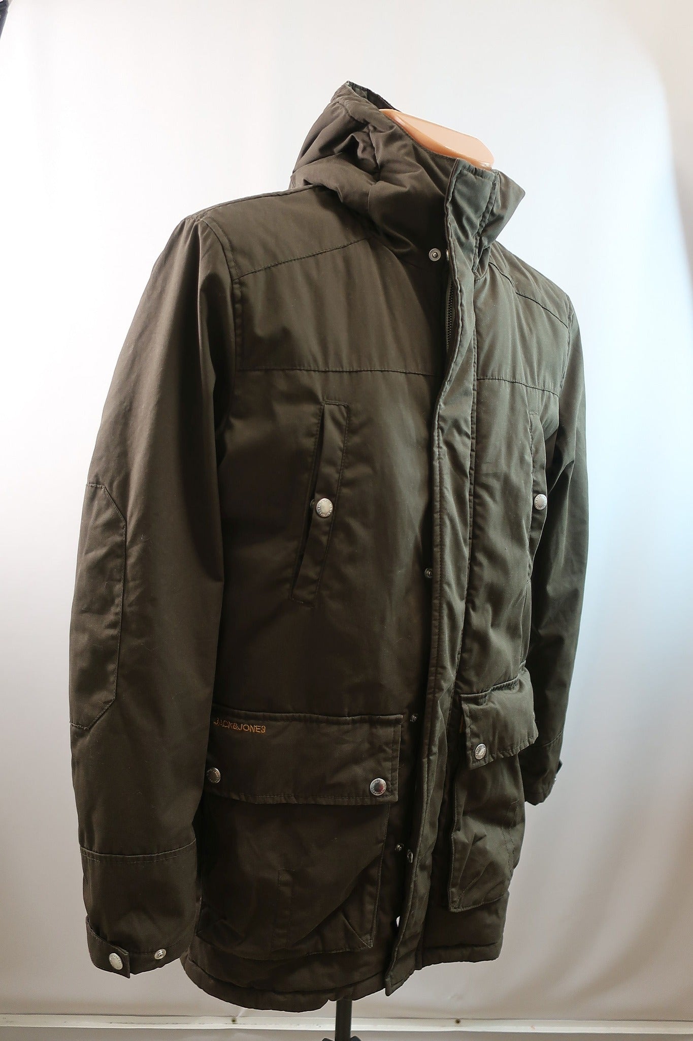 JACK&JONES vyriška šilta ilga striukė/parka M/L dydis